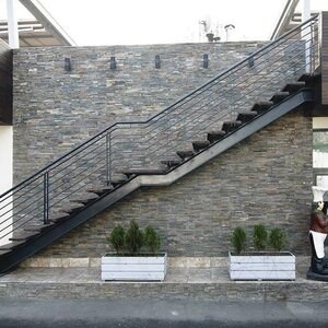 Multi Slate Wall Cladding Panel, 15 x 60 cm